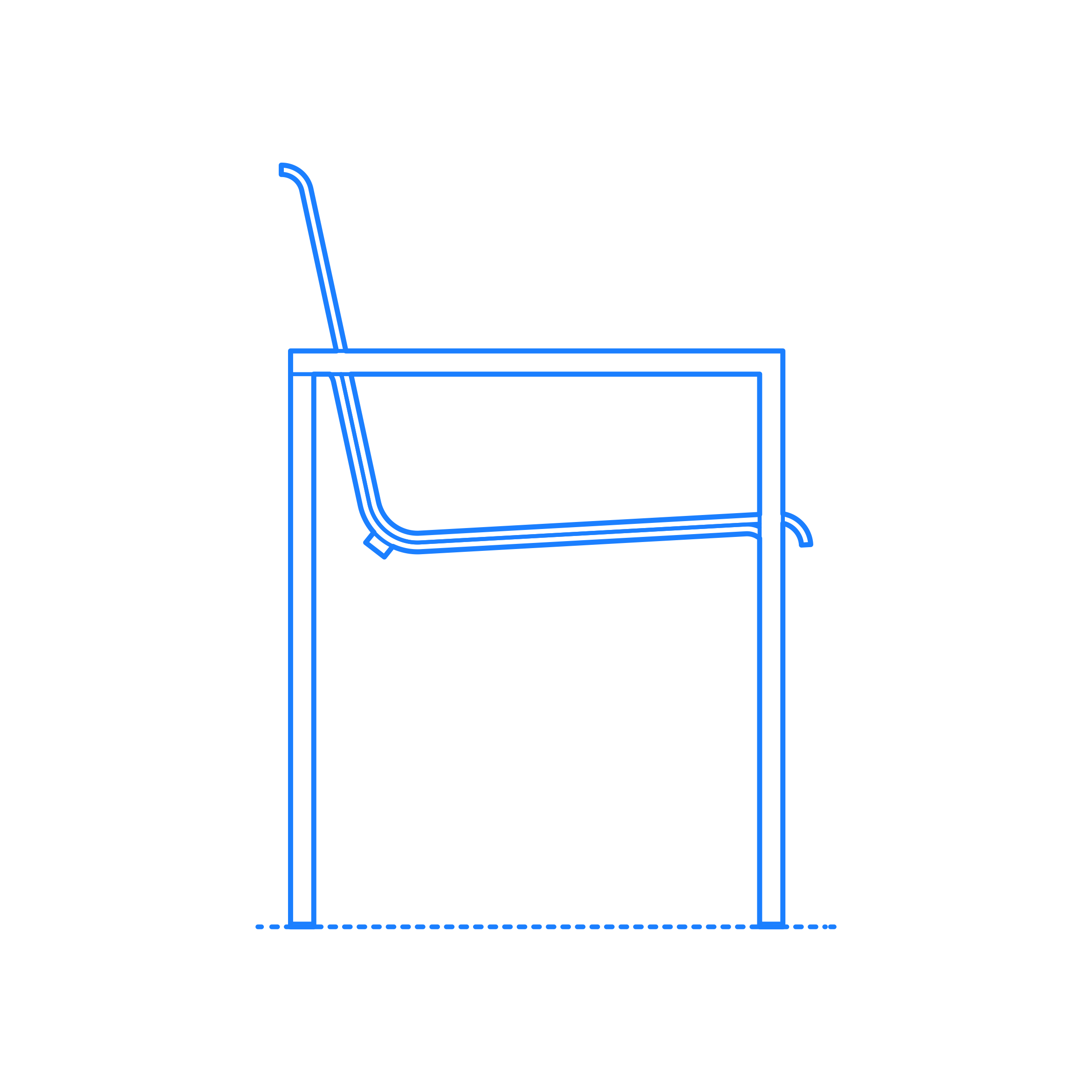 Furniture Outdoor Chairs Skiff Stacking Chair Stencil Svg Vector Free Vectors